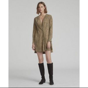 rag & bone New York Shields Dress in Olive sz M